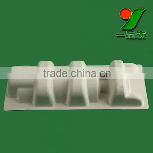 2016 Hot Sale Creative Bio Degradable Recyclable Hollow Out Ornament Unbleached Sugarcane Fiber Molded Pulp Body Scrub Packaging thumbnail-5