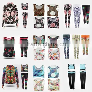 Wholesale Custom Fitness Womens Clothing/ Keeping Fit Womens Gym Wear thumbnail-4