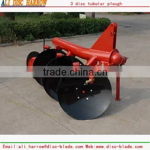 New Type 3 Disc Tubular Plough With Round Frame 2016 HOT SALE thumbnail-3