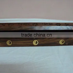 Wooden Incense Burners With Ying Yang thumbnail-1