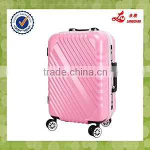 Four Colors Spinner Wheels Aluminum Protective Cover Luggage Hardshell PC Luggage thumbnail-1