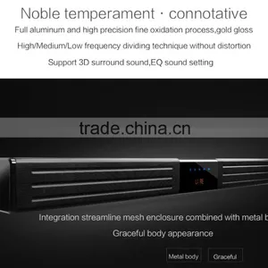 Aux In/Optical/USB/Bluetooth Soundbar,hifi Soundbar Speaker for Home Theatre System With Bass thumbnail-2