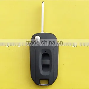 New Remote Keyless Entry Flip Car Key 2 Buttons for Chevrolet Captiva no Rubber Pad thumbnail-2