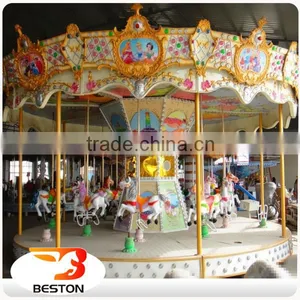 Shopping Mall Indoor Children Amusement Equipment Carousel Rides for Sale thumbnail-5