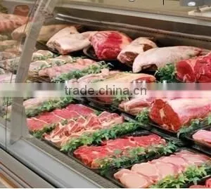 Deli Case/supermarket Refrigerator Showcase/curved Glass Serve Over Cooler/display Cooler thumbnail-5