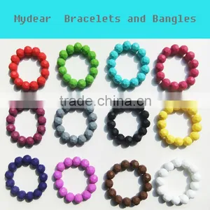Silicone Teething Baby Beads/Food Grade Chewing Bulk Loose Beads For Baby Nursing Necklace Jewelry DIY thumbnail-3
