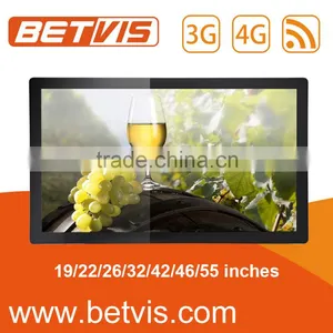 Classic 42'' Inch 1920*1080 HD Wifi 3G Wall Mounted LCD Display With VGA,HDMI,DVI thumbnail-2