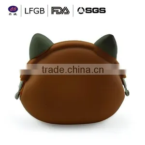 Christmas Gifts Custom Silicone Coin Purse / Small Cute Silicone Coin Wallet on Hot Sale thumbnail-2