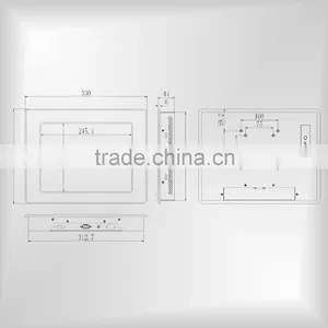 12.1 Inch Low Price Lcd Touch Screen/monitors/planel Wholesale With Aluminum Alloy Panel, Brightness and Contrast Can be Adjust thumbnail-2