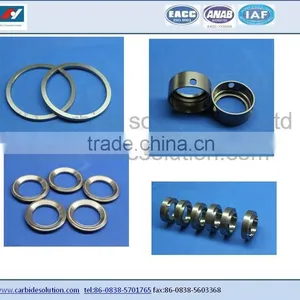 Tungsten Carbide Seal Rings Grinded / Cemented Carbide Mechanical Seal Rings thumbnail-3
