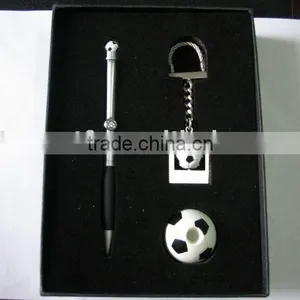 Foot Ball Gift Pen Set thumbnail-1