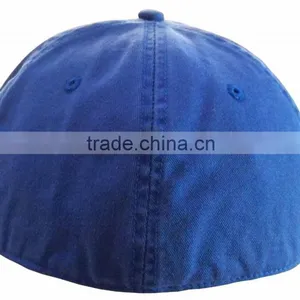 Stone Washed Fitted Golf Hat Fitted Hat Washed Fitted Hat thumbnail-3