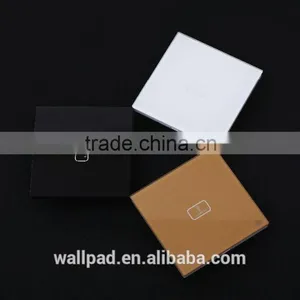 Hot Sale Wallpad White Glass LED Light Phone App Wireless 4 Gang 2/3 Way WIFI Remote and Touch Dimming Dimmer Wall Light Switch Quality Choice thumbnail-4