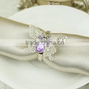 Hot Sale Nice Bulk Wholesale Rhinestone Napkin Rings For Weddings Decoration Diamond Crystal High Quality thumbnail-3