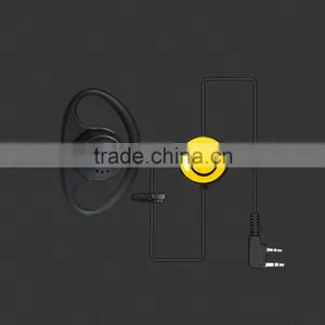 Earpiece D Shape Earphones E43C-K Headphone for Walkie Talkie ZASTONE V180 ZT-V8 thumbnail-6