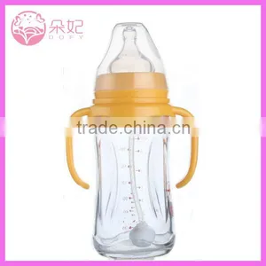 Baby Soft Silicone Glass Baby Bottles thumbnail-2