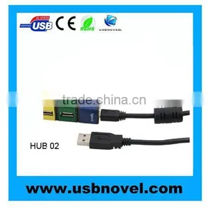 4 Port Usb Hub With av Adapter thumbnail-1