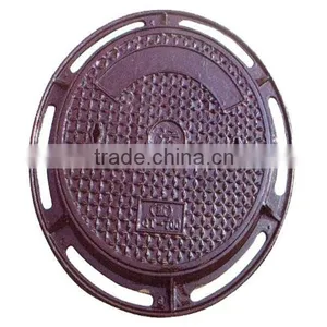 High Quality Ductile Iron Locking Manhole Cover thumbnail-1