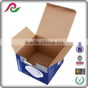 Folding Corrugated Paper Box for Packing 12W LED Light thumbnail-3