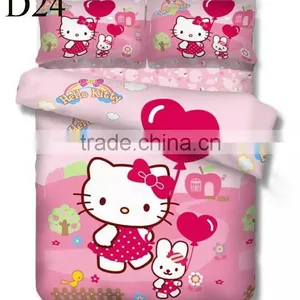 D24 Polyester Cartoon Patchwork Bedding Sets thumbnail-1