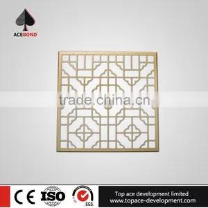 Anti-acid Rain 300x300mm Aluminum Artworks Panel Decorative Balcony thumbnail-3