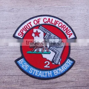 Custom Clothes Stick-on Embrodery Embroidered Felt Patches Singapore thumbnail-1