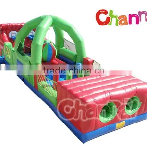 Giant Adults Inflatable Obstacle Slides for Kids Sport Games thumbnail-1