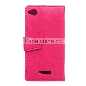 Wholesale Flip Cover Leather Case For HTC Desire 320,For HTC Desire 320 Book Cover Stand Case thumbnail-5
