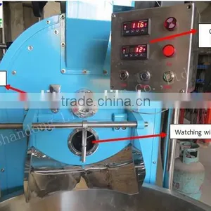 China New Design Stainless Steel Commercial Coffee Roaster thumbnail-3