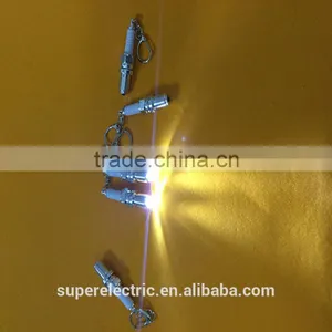 Professional Design High Quality Alloy Mini Led Keychian Flashlight thumbnail-2