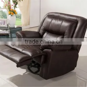Italy Leather Recliner Sectional Sofa Furniture thumbnail-3