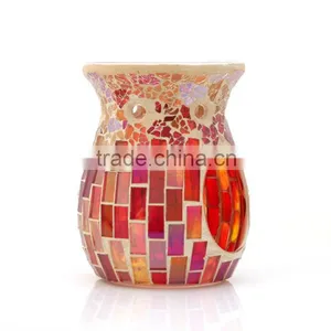 Glass Mosaic Oil Warmer, Aroma Burner thumbnail-1