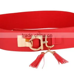 2015 New Red Tassels Elastic Lady Waistband SWF-W15062903 thumbnail-3