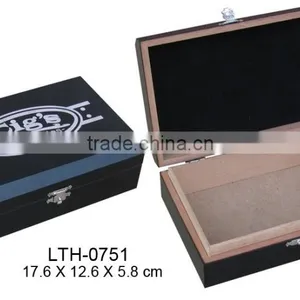 Custom Wooden Cigar Packing Box Wholesale Cigar Gift Set thumbnail-1