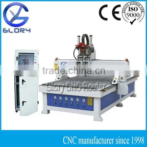 CNC Router Wood Carving With Simple Tool Change Function thumbnail-1