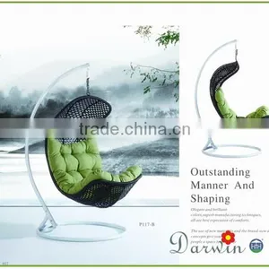 Wholesale China Manufacture Cheap Modern Wicker Rattan Outdoor Garden Hanging Bed thumbnail-2