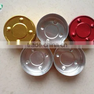Round Shape Aluminium Cup for Tealight Candle Holder thumbnail-2