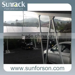 Aluminum Solar Panel Carport Mounting System/pv Module Racking Mount thumbnail-1
