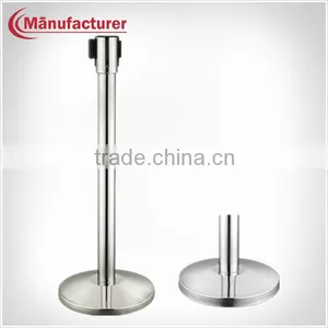 Stainless Steel Retractable Belt Stanchion Stand/Pole Barrier System thumbnail-1