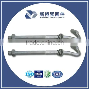 HDG Pigtail Bolt/Hot-dip Galvanized Pigtail Hook Bolt for Linking thumbnail-4