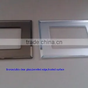 Ivory High-grade Square Glass Switch Panel thumbnail-2