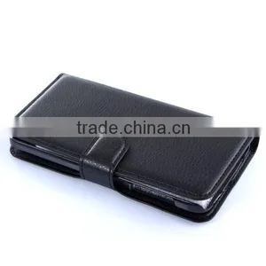 High Quality Leather Wallet For Wiko Wax Case thumbnail-5