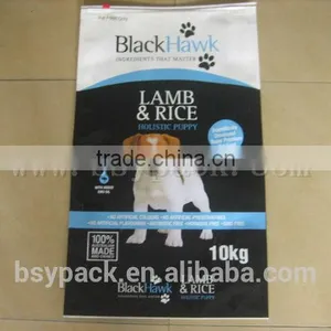Side Gusset Flat Bottom Pet Food Stand up Bag With Slider Zipper thumbnail-1