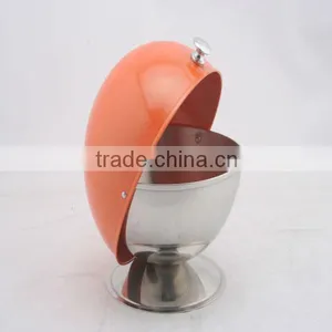Stainless Steel Sugar Bowl or Pot thumbnail-1