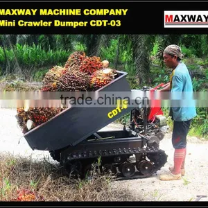 Small Farm Garden Crawler Track Cart , CE / ISO / SGS , Model: CDT03 thumbnail-1
