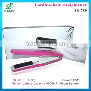 2015 Best China New Product Cordless Ceramic Hair Straightener With Curling Iron thumbnail-1