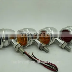 Motorcycle Bullet Turn Signal Lights Indicator For Harley Sportster Street Glide thumbnail-1