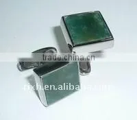 Titanium Cufflink With Semi-precious Stone thumbnail-1