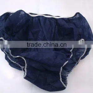 Disposable Nonwoven Hospital Salon Single Use Underwear for Women or Man thumbnail-1