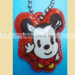 3d Dog Label With Metal Chain for Jeans thumbnail-1